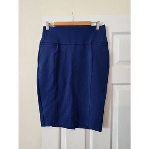 Beta brand cobalt blue pencil skirt M Petite NWOT